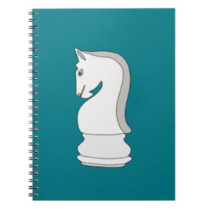 Caderno Espiral Knight Chess