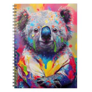 Caderno Espiral Koala Bear Animal Discovery Nature