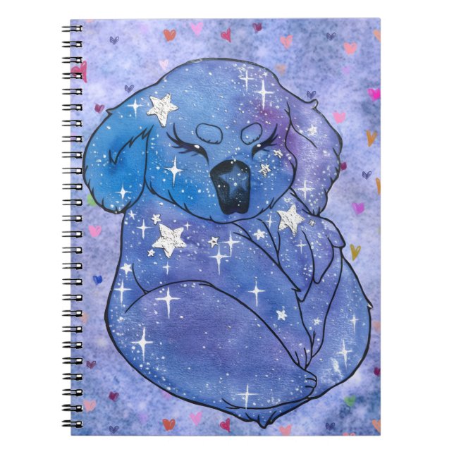 Caderno Espiral Koala chamado Seven (Frente)