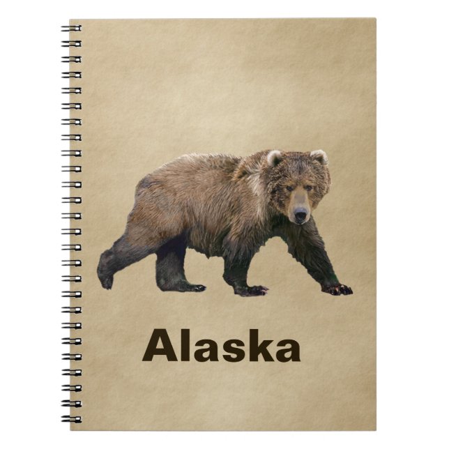 Caderno Espiral Kodiak Bear (Frente)
