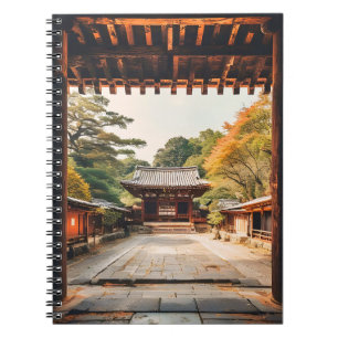 Caderno Espiral Komorebi - O Templo Ensolarado