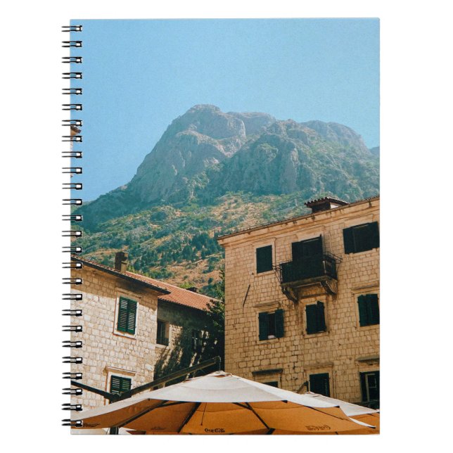 Caderno Espiral Kotor - Montenegro (Frente)