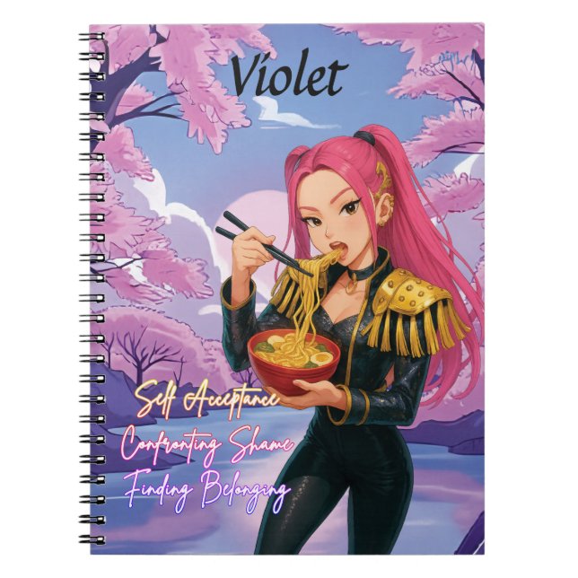 Caderno Espiral KPop Fanart (Frente)