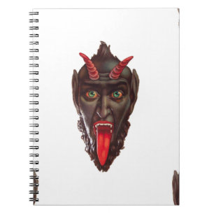 Caderno Espiral krampus da vintage