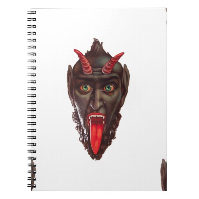 Caderno Espiral krampus da vintage (Frente)