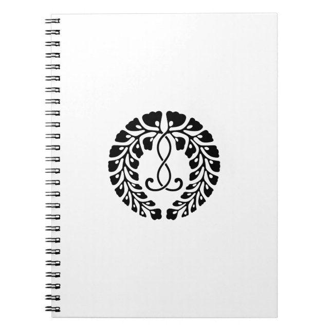Caderno Espiral Kujo glicínias (Frente)