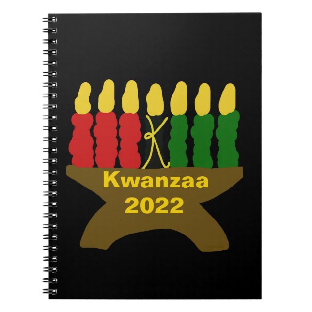 Caderno Espiral Kwanzaa (Frente)