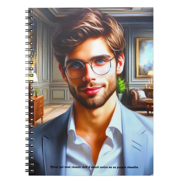 Caderno Espiral  - L’Art de l’Optimisme (Frente)