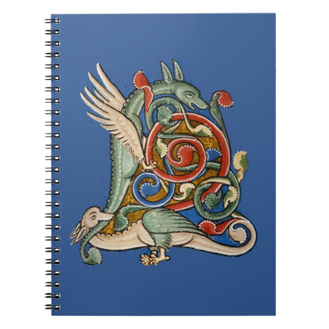 Caderno Espiral L Inicial Iluminada (Frente)