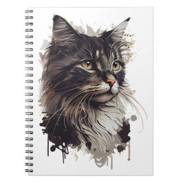 Caderno Espiral La Elegancia felina en tu vida