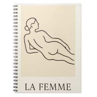 Caderno Espiral La Femme - Planejador Elegante Minimalista