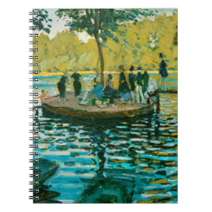 Caderno Espiral La Grenouillere - Claude Monet - 1869