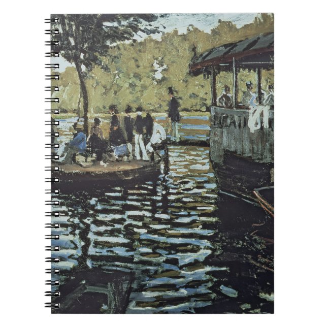 Caderno Espiral La Grenouillere de Claude Monet | (Frente)