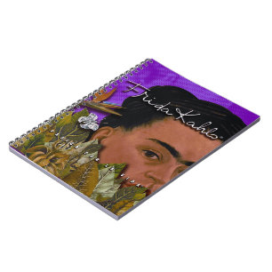 Caderno Espiral La Vida de Frida Kahlo Pasion Por