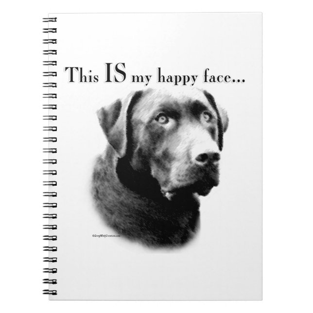 Caderno Espiral Lab Face Feliz (Frente)