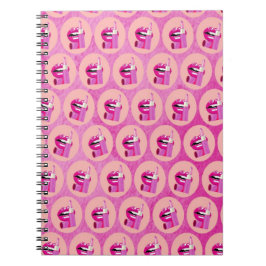 Caderno Espiral Lábios