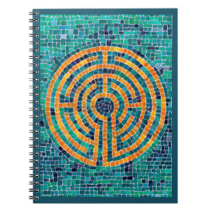 CADERNO ESPIRAL LABIRINTO II 6.5x8.75