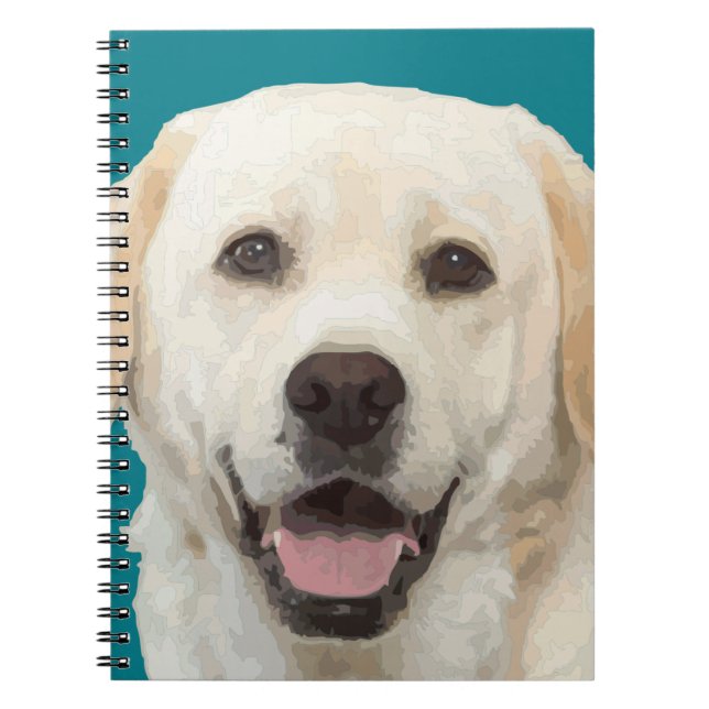 Caderno Espiral Labrador recuperador 1 (Frente)