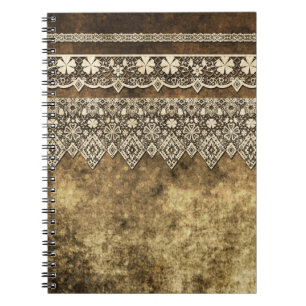Caderno Espiral Lace de Vintage