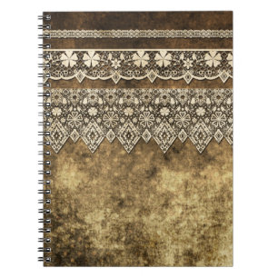 Caderno Espiral Lace de Vintage