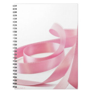 Caderno Espiral Laço Rosa