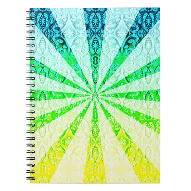 Caderno Espiral Lacy Sun Burst (Frente)