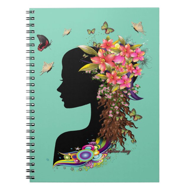 Caderno Espiral Ladies Fantasy Fashion (Frente)
