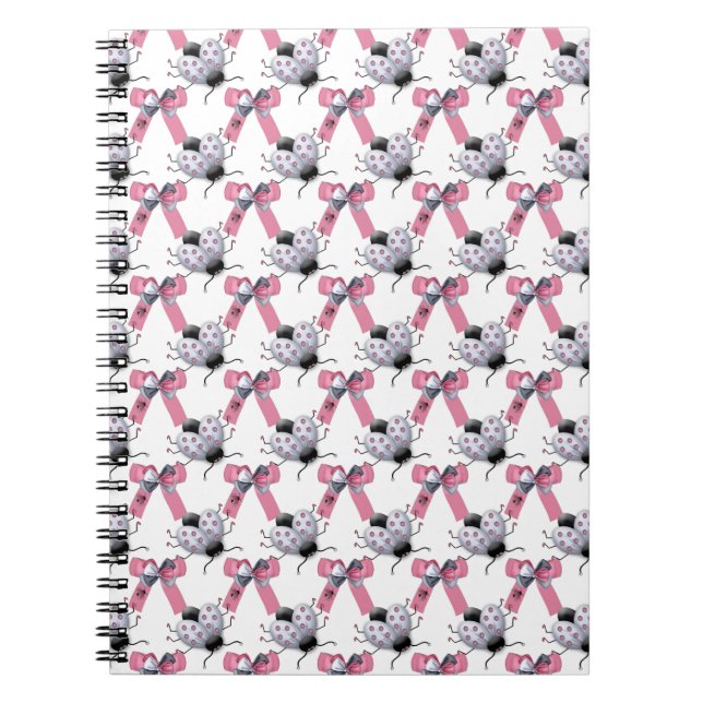 Caderno Espiral Lady Bugs e Arcos (Frente)