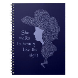 Caderno Espiral Lady Byron do Senhor