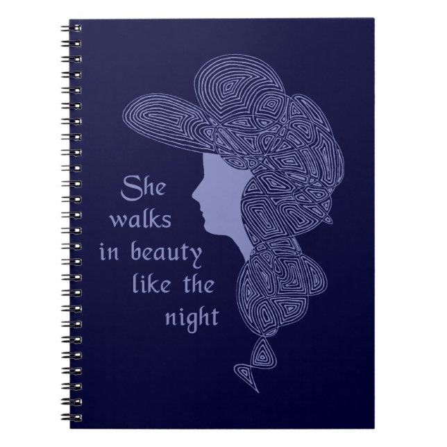 Caderno Espiral Lady Byron do Senhor (Frente)