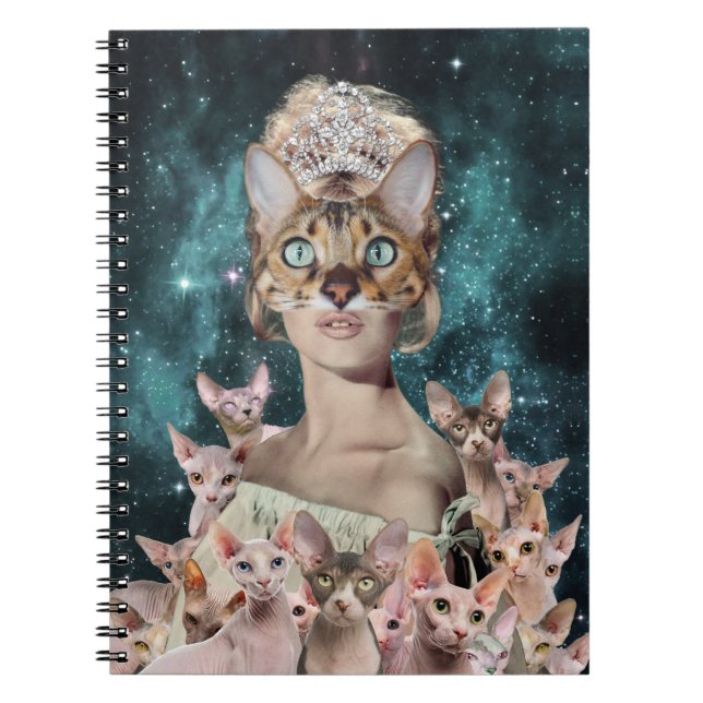 Caderno Espiral Lady Cat (Frente)