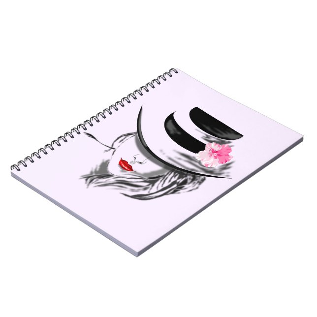 Caderno Espiral Lady Notebook misteriosa (Left Side)