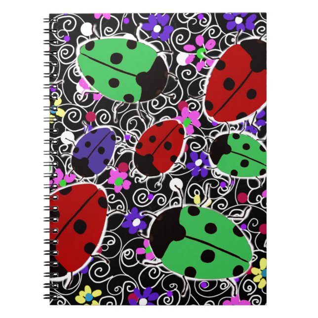 Caderno Espiral Ladybug (Frente)