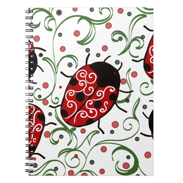 Caderno Espiral Ladybug (Frente)