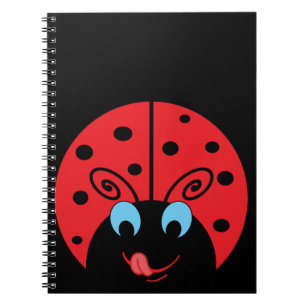 Caderno Espiral Ladybug