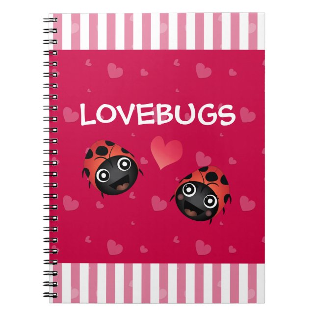 Caderno Espiral Ladybug Love (Frente)