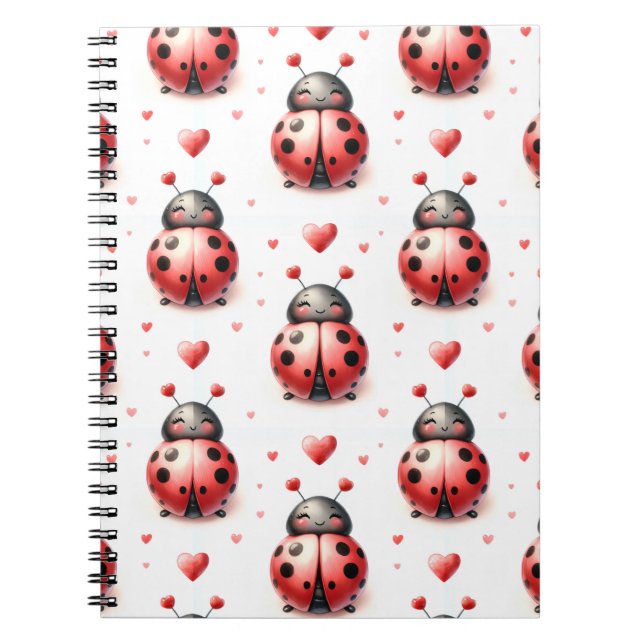 Caderno Espiral Ladybug Love (Frente)
