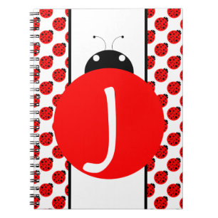 Caderno Espiral Ladybug Monograma