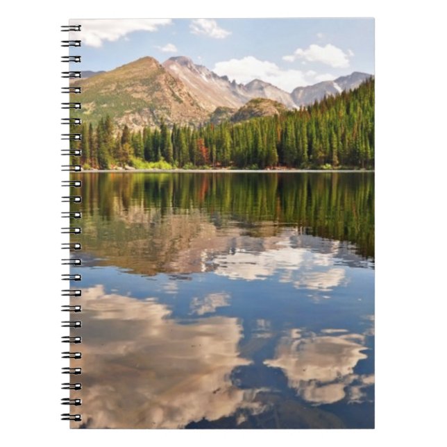Caderno Espiral Lago bear. Colorado (Frente)