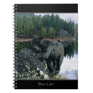 Caderno Espiral Lago Black Bear e Wilderness