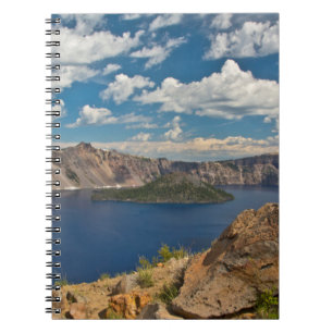 Caderno Espiral Lago Crater e Ilha Wizard, Crater Lake