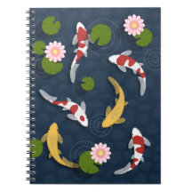 Lago de Peixes Koi Japoneses 2