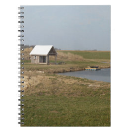 Caderno Espiral Lago de Pesca no Campo