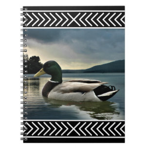 Caderno Espiral Lago Mallard Duck