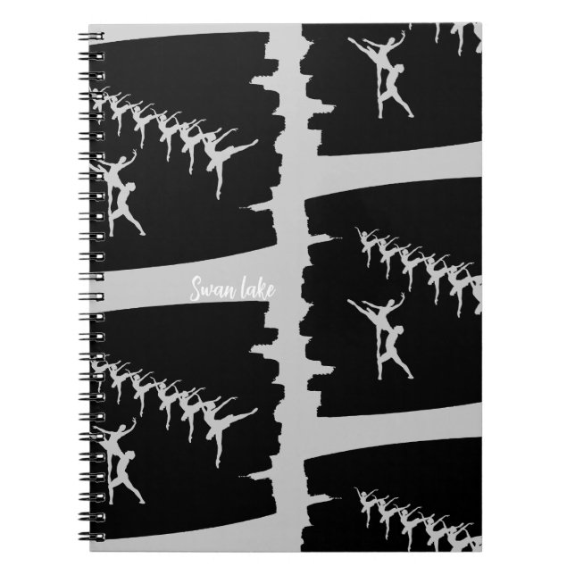 Caderno Espiral Lago Swan (Frente)