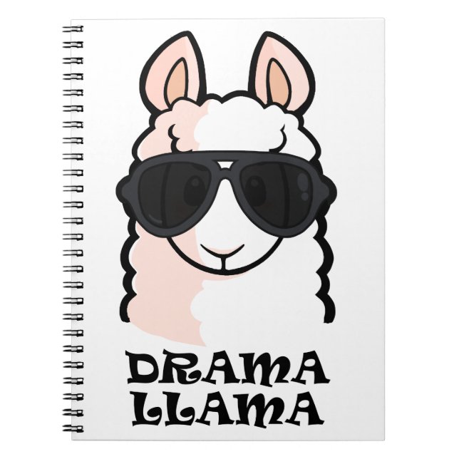 Caderno Espiral Lama do drama (Frente)