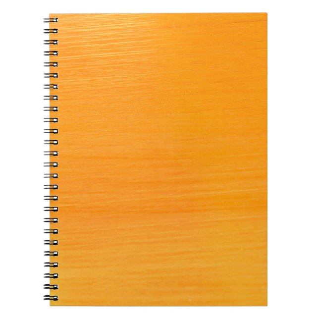 Caderno Espiral Lâmina de bronze de aço Dourado, abstrata, envelhe (Frente)