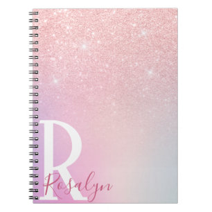 Caderno Espiral Lâmina rosa-rosa-rosa-rosa Elegante