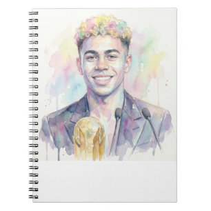 Caderno Espiral Lamine Yamal