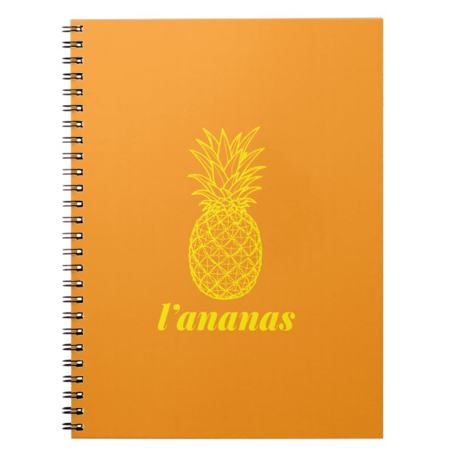 Caderno Espiral l'ananas (Frente)